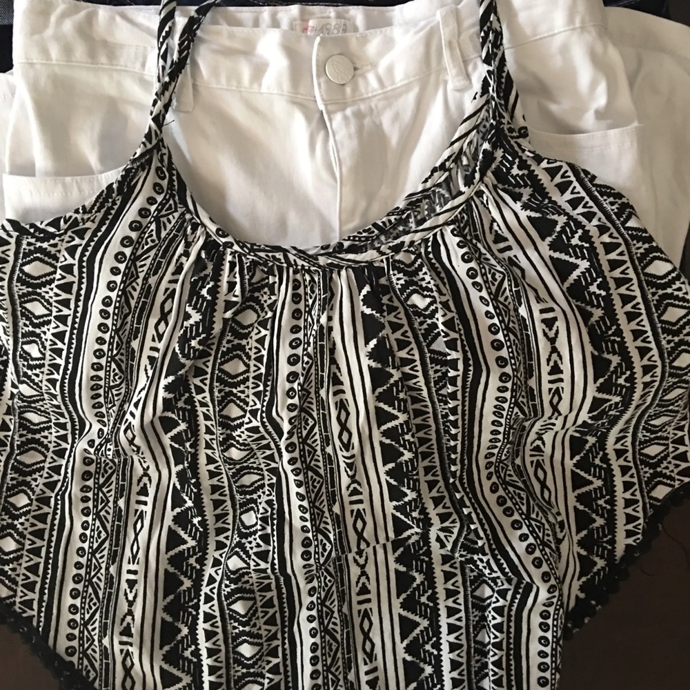 Rue 21 Summer String Blouse